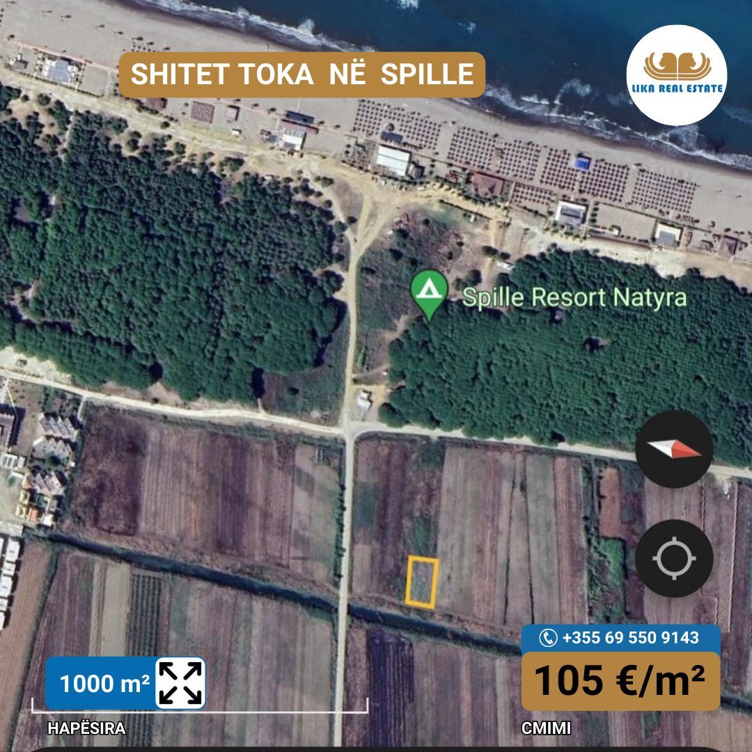 Land plot for sale 1000sqm 105 000 spille indomio al