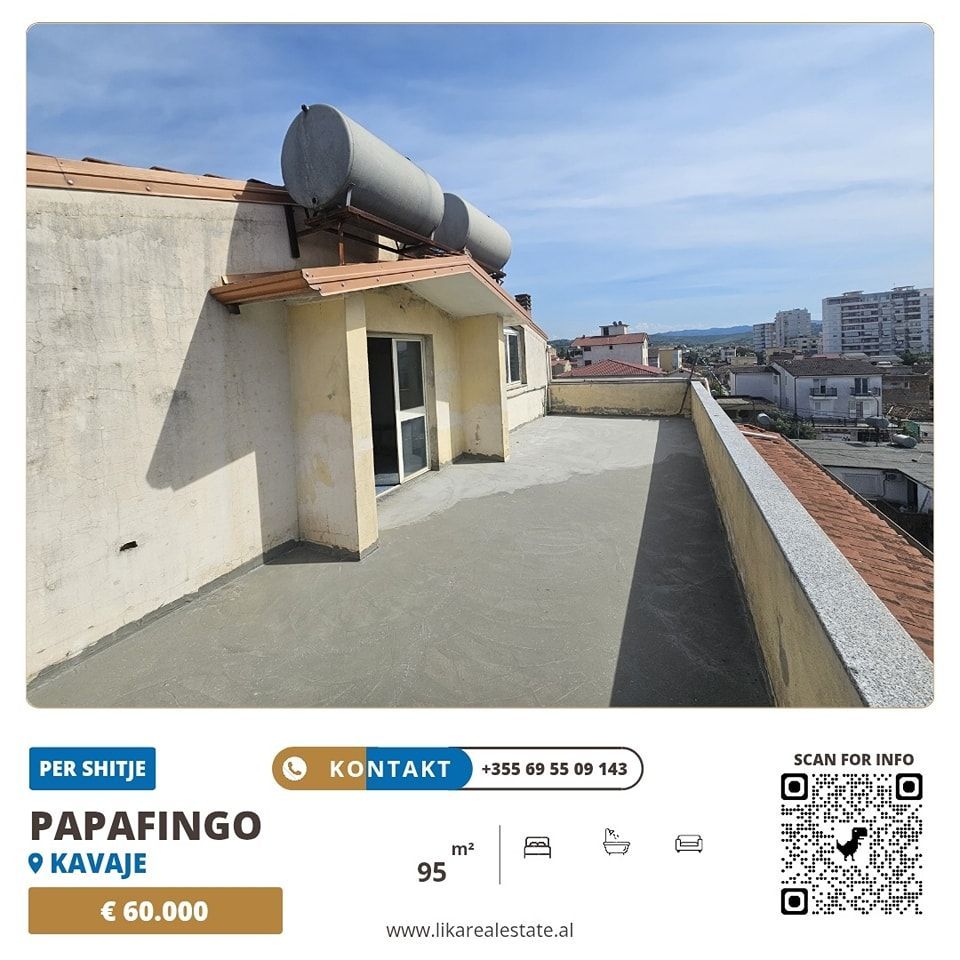 🏡 Shitet Papafingo në Kavajë