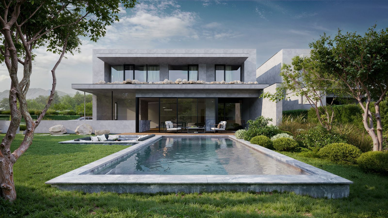 Contemporary Villa in Gornja Gorica, Podgorica