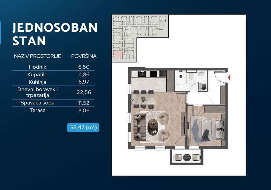  Exquisite 1-Bedroom Apartment in Polje, Bar, Montenegro 8