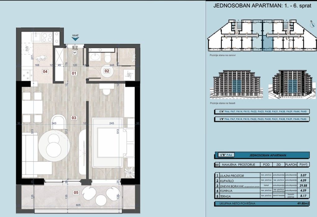 Exquisite Apartment for Sale in Bjelisi, Bar, Montenegro
