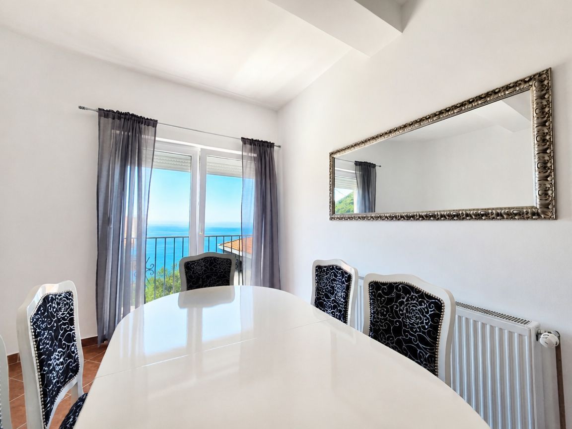 Spacious Two-Bedroom Apartment with Sea View in Seoce, Budva 5